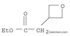 Molecular Structure of 1207175-04-9 (oxetan-3-yl-acetic acid ethyl ester)